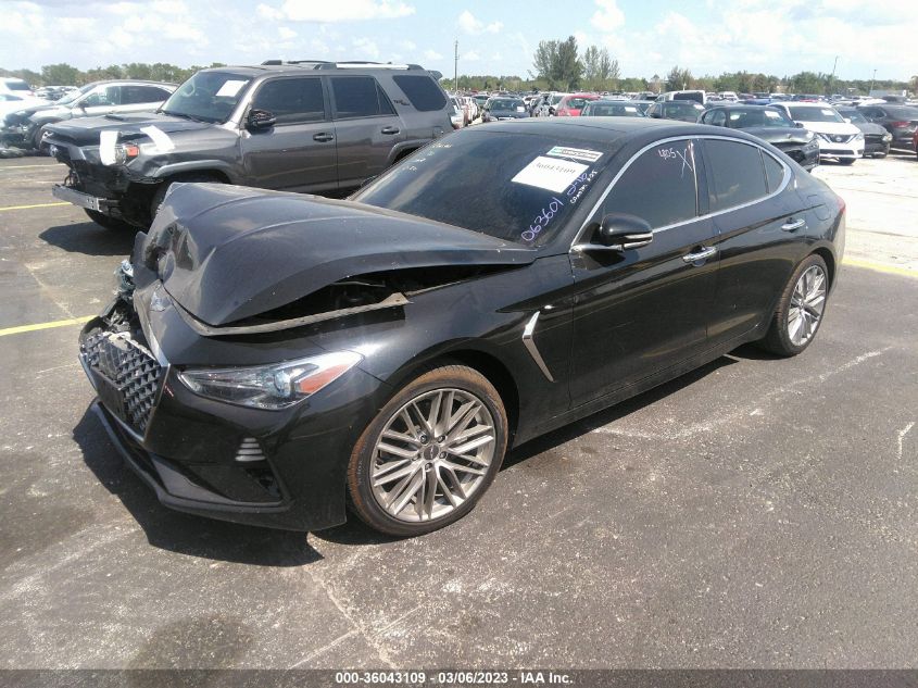 2020 GENESIS G70 2.0T KMTG34LA9LU063601
