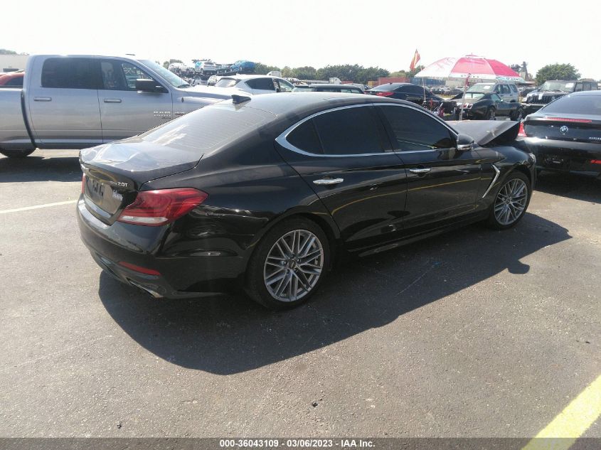 2020 GENESIS G70 2.0T KMTG34LA9LU063601