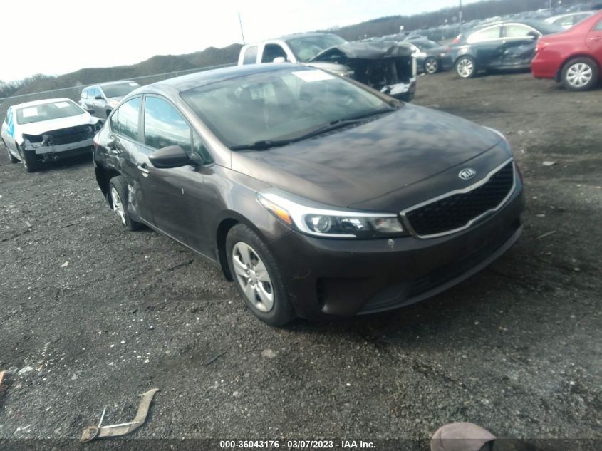 2017 KIA FORTE LX - 3KPFK4A79HE100754