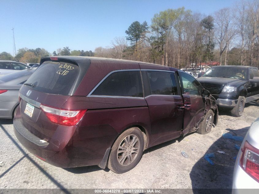 2013 HONDA ODYSSEY EX-L - 5FNRL5H64DB064375