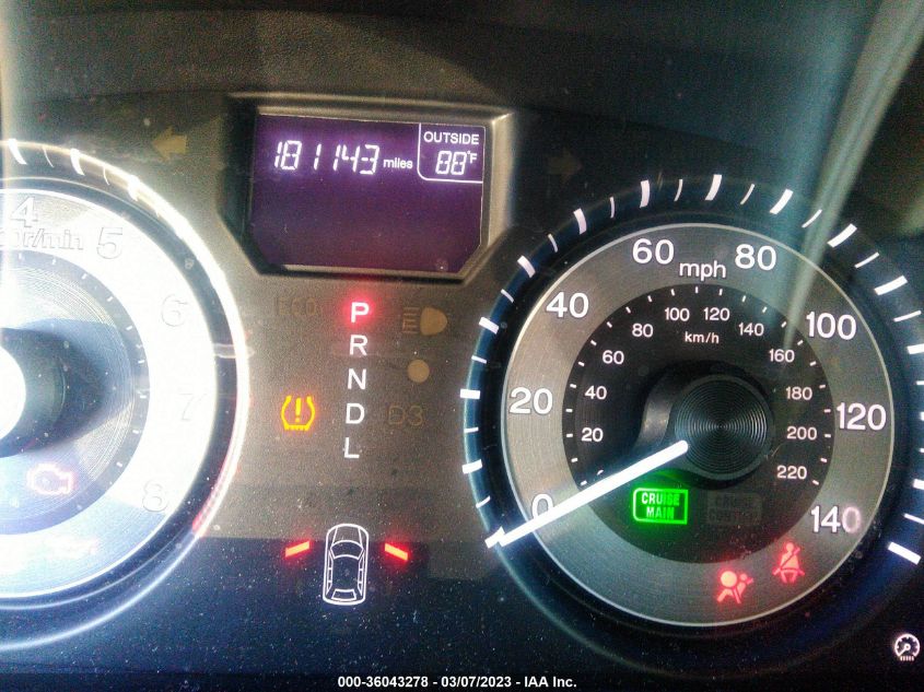 2013 HONDA ODYSSEY EX-L - 5FNRL5H64DB064375