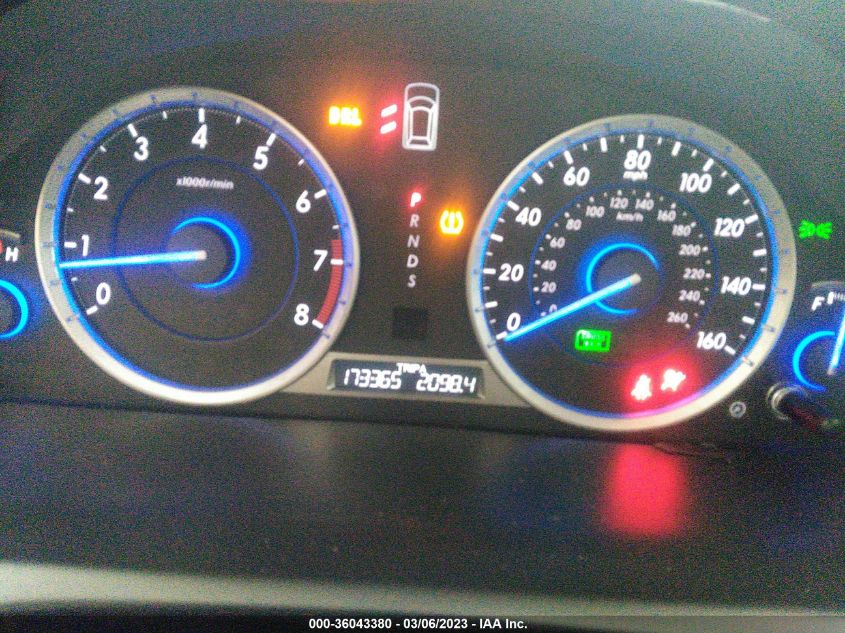 2013 HONDA CROSSTOUR EX-L 5J6TF2H59DL005882