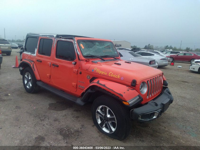 2019 JEEP WRANGLER UNLIMITED SAHARA - 1C4HJXEN4KW510719