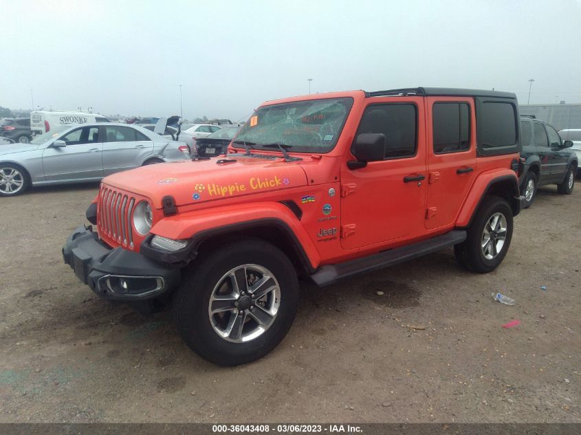 2019 JEEP WRANGLER UNLIMITED SAHARA - 1C4HJXEN4KW510719