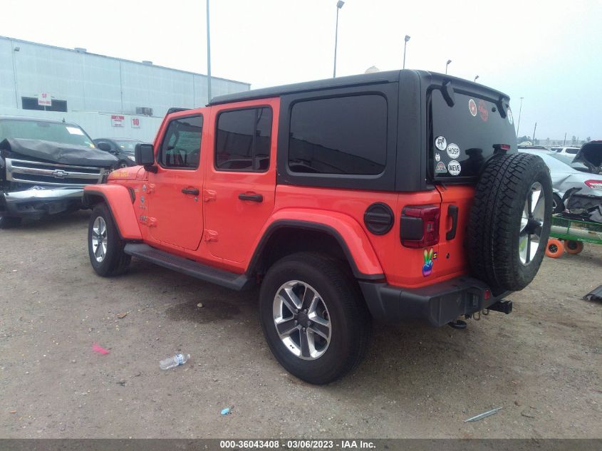2019 JEEP WRANGLER UNLIMITED SAHARA - 1C4HJXEN4KW510719