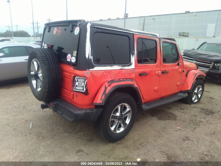 2019 JEEP WRANGLER UNLIMITED SAHARA - 1C4HJXEN4KW510719