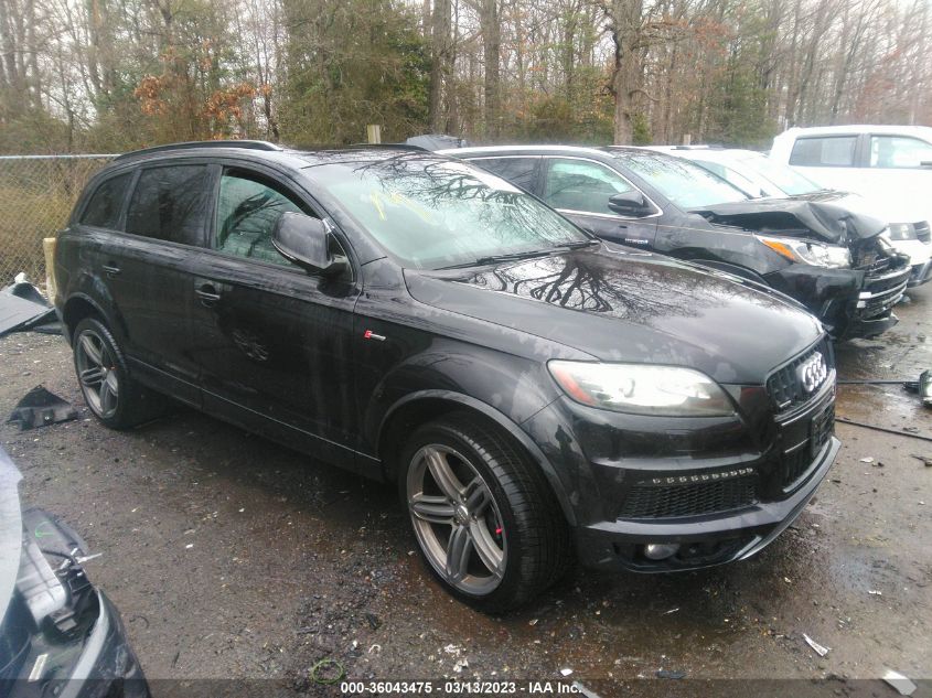 2013 AUDI Q7 3.0T S LINE PRESTIGE - WA1DGAFE9DD015577