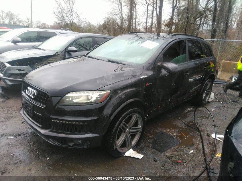 2013 AUDI Q7 3.0T S LINE PRESTIGE - WA1DGAFE9DD015577