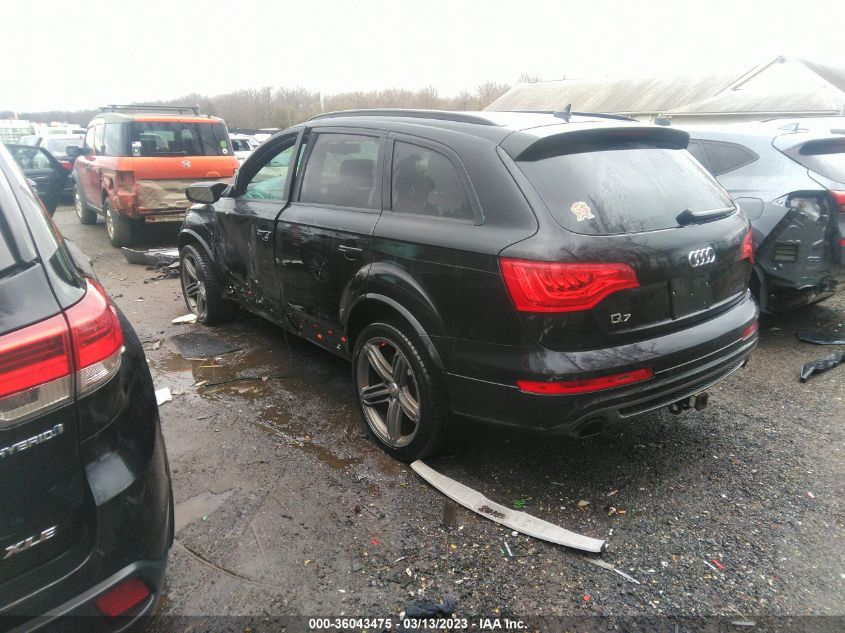 2013 AUDI Q7 3.0T S LINE PRESTIGE - WA1DGAFE9DD015577