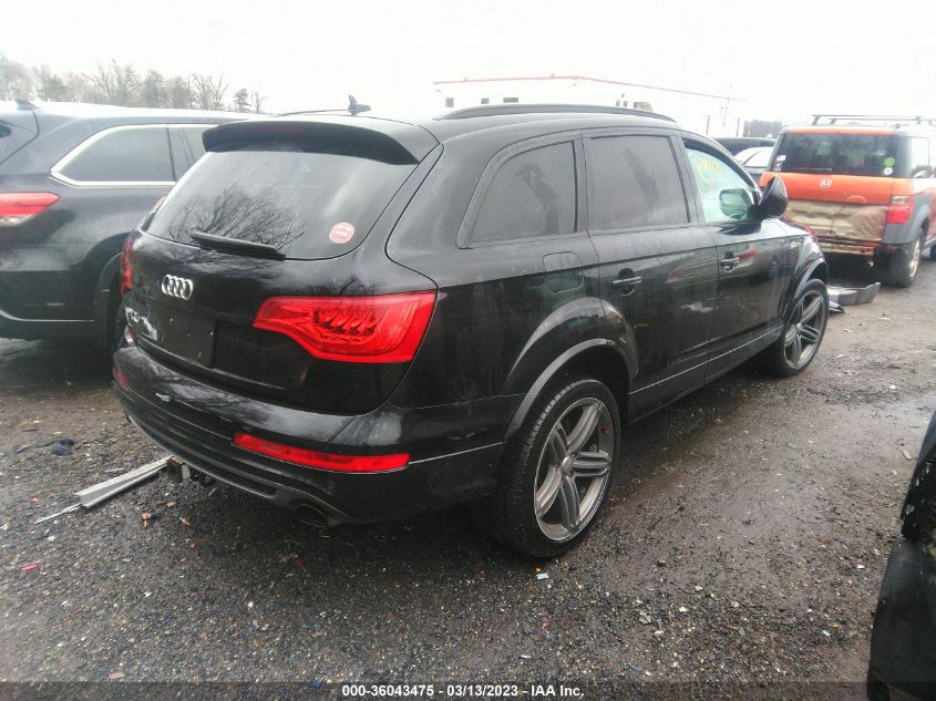 2013 AUDI Q7 3.0T S LINE PRESTIGE - WA1DGAFE9DD015577