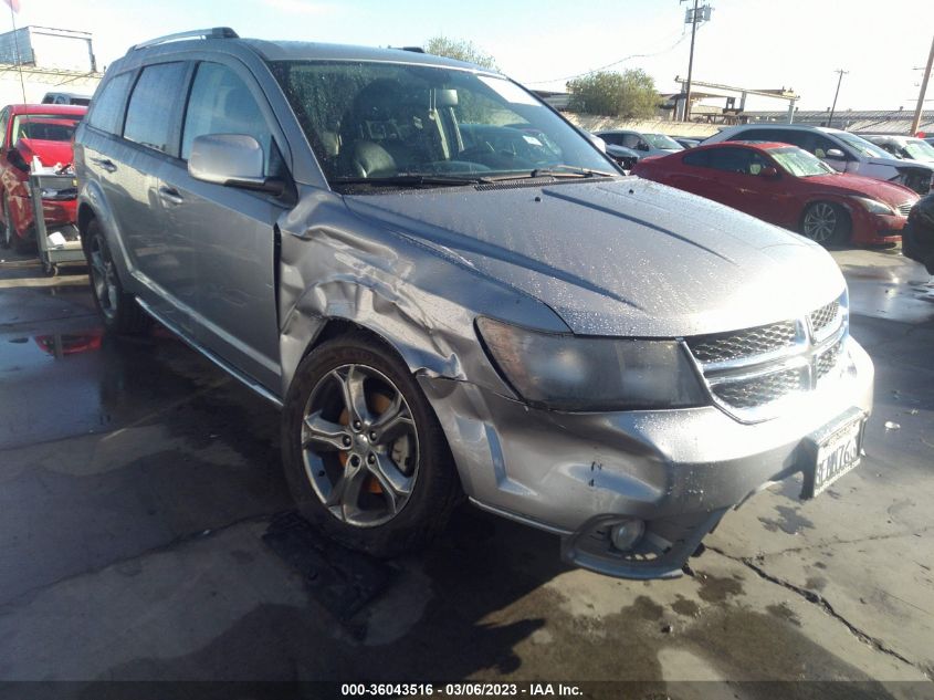 2017 DODGE JOURNEY CROSSROAD PLUS - 3C4PDCGG3HT580463