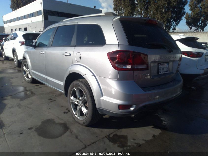 2017 DODGE JOURNEY CROSSROAD PLUS - 3C4PDCGG3HT580463