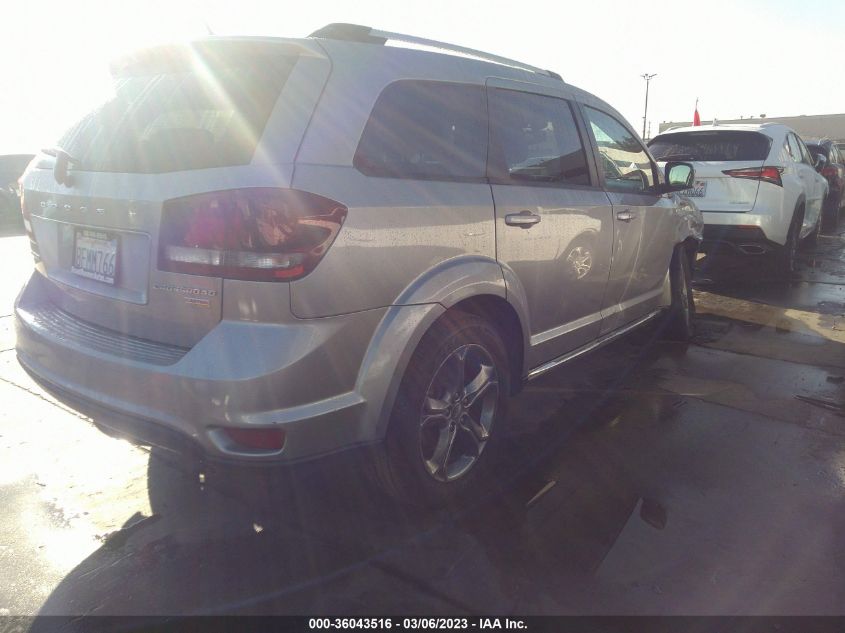 2017 DODGE JOURNEY CROSSROAD PLUS - 3C4PDCGG3HT580463