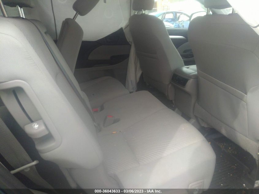 2019 TOYOTA HIGHLANDER LE - 5TDBZRFH7KS918747