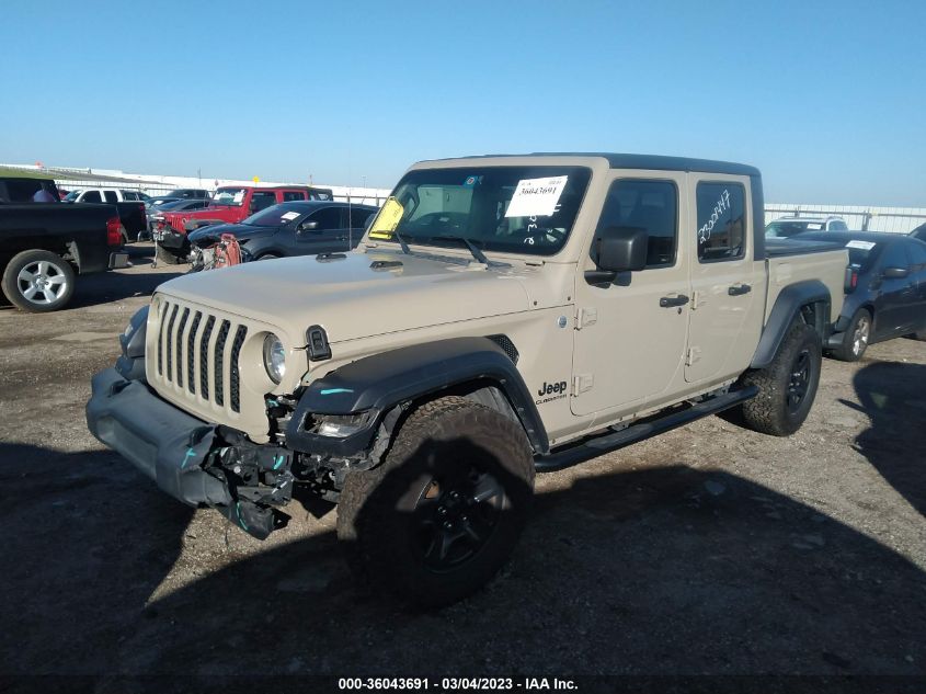 2020 JEEP GLADIATOR SPORT - 1C6HJTAG2LL165538