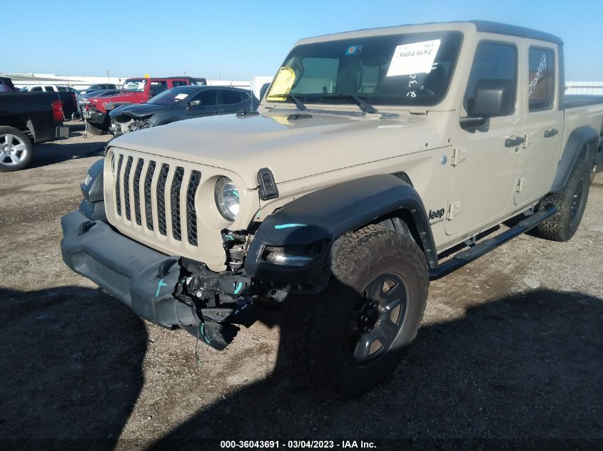 2020 JEEP GLADIATOR SPORT - 1C6HJTAG2LL165538