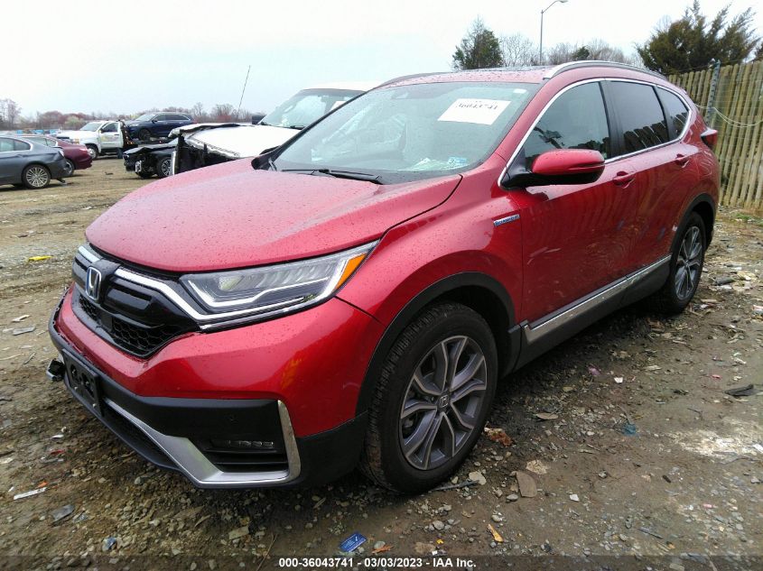 2022 HONDA CR-V HYBRID TOURING 5J6RT6H98NL027192