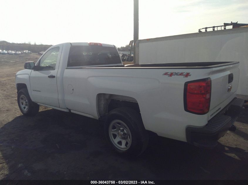 2017 CHEVROLET SILVERADO 1500 WORK TRUCK - 1GCNKNEH0HZ167445