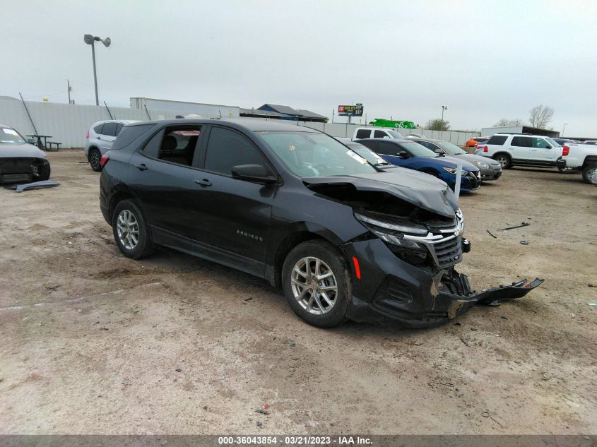 2022 CHEVROLET EQUINOX LS - 3GNAXHEV3NS179256