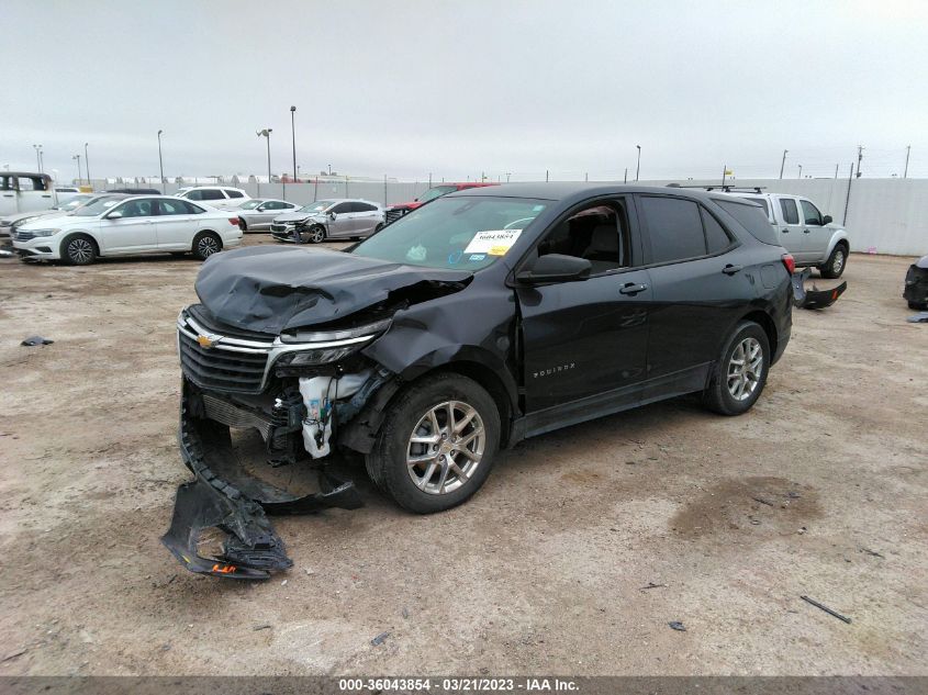 2022 CHEVROLET EQUINOX LS - 3GNAXHEV3NS179256