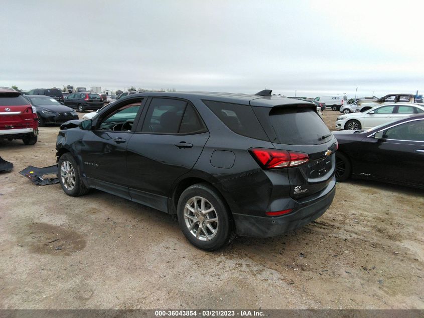 2022 CHEVROLET EQUINOX LS - 3GNAXHEV3NS179256