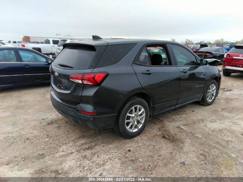 2022 CHEVROLET EQUINOX LS - 3GNAXHEV3NS179256