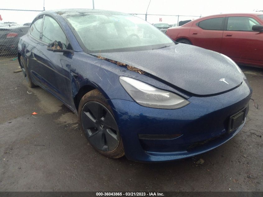 2021 TESLA MODEL 3 STANDARD RANGE PLUS - 5YJ3E1EA1MF090448