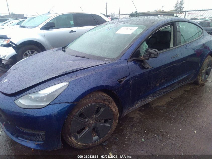2021 TESLA MODEL 3 STANDARD RANGE PLUS - 5YJ3E1EA1MF090448