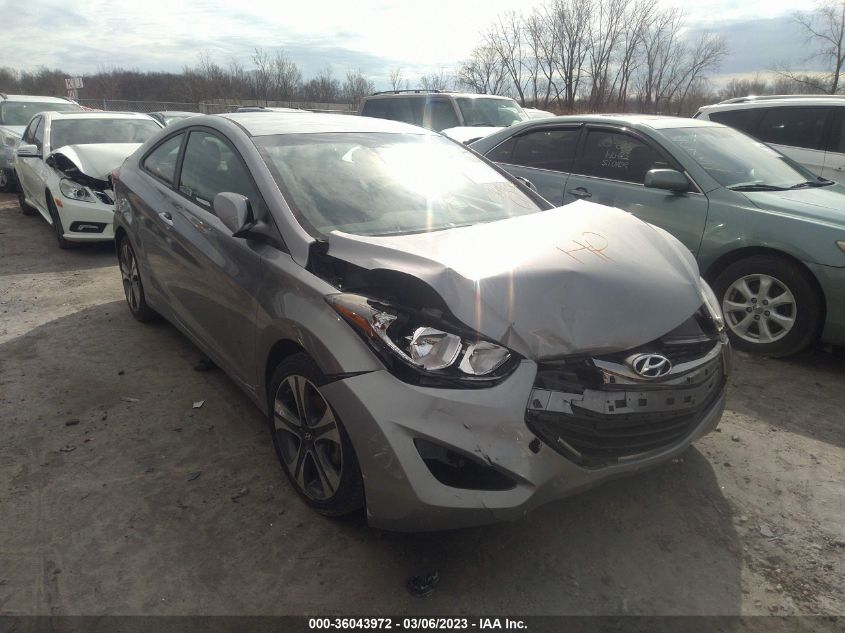 2014 HYUNDAI ELANTRA COUPE - KMHDH6AH5EU028387