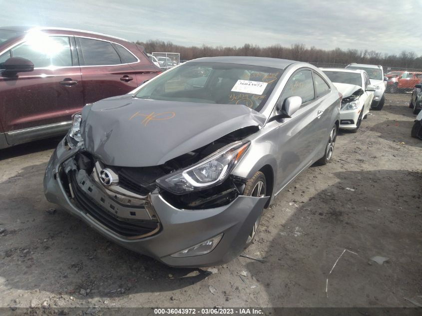 2014 HYUNDAI ELANTRA COUPE - KMHDH6AH5EU028387
