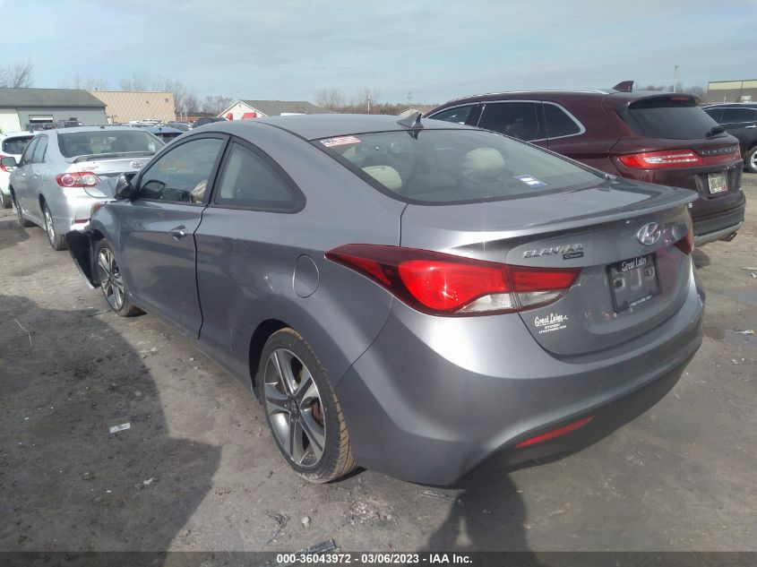 2014 HYUNDAI ELANTRA COUPE - KMHDH6AH5EU028387