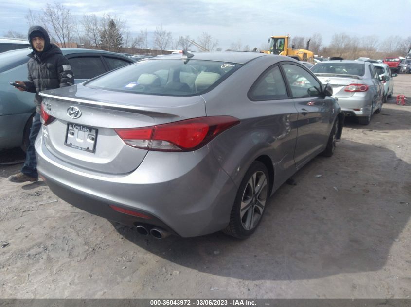 2014 HYUNDAI ELANTRA COUPE - KMHDH6AH5EU028387
