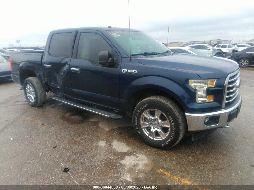 VIN 1FTEW1EF6HKC40709 2017 FORD F-150 XL/XLT/LARIAT