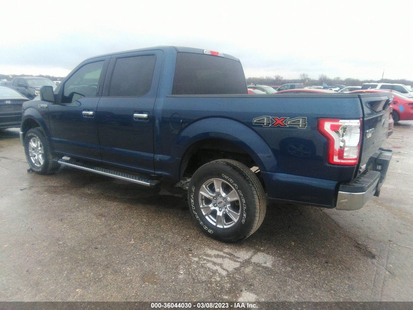VIN 1FTEW1EF6HKC40709 2017 FORD F-150 XL/XLT/LARIAT