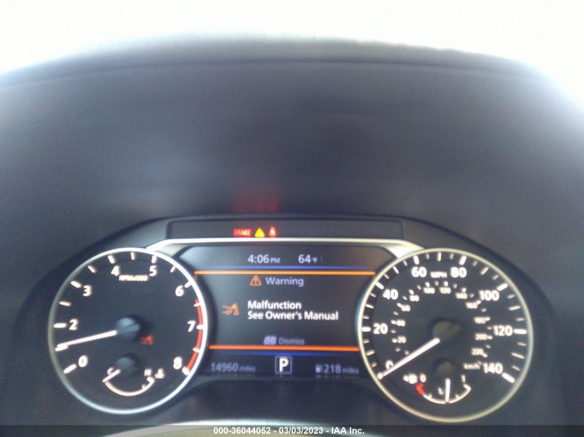 2022 NISSAN ALTIMA 2.5 SR - 1N4BL4CV1NN328350