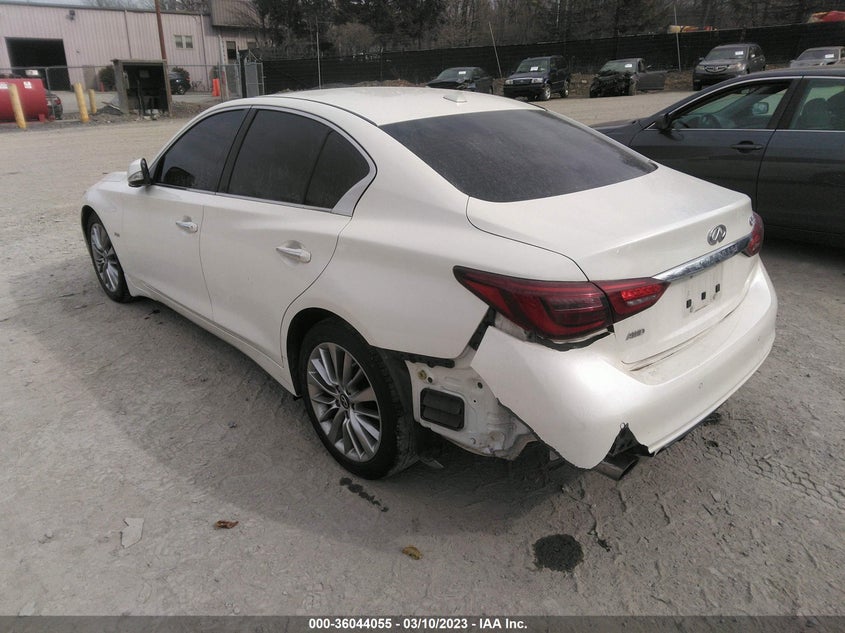 VIN JN1EV7AR4LM252380 2020 INFINITI Q50 3.0T LUXE
