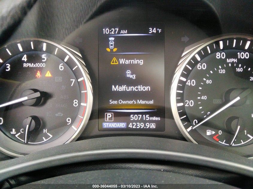 VIN JN1EV7AR4LM252380 2020 INFINITI Q50 3.0T LUXE