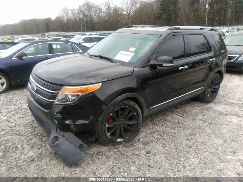 2014 FORD EXPLORER LIMITED - 1FM5K7F84EGA23782