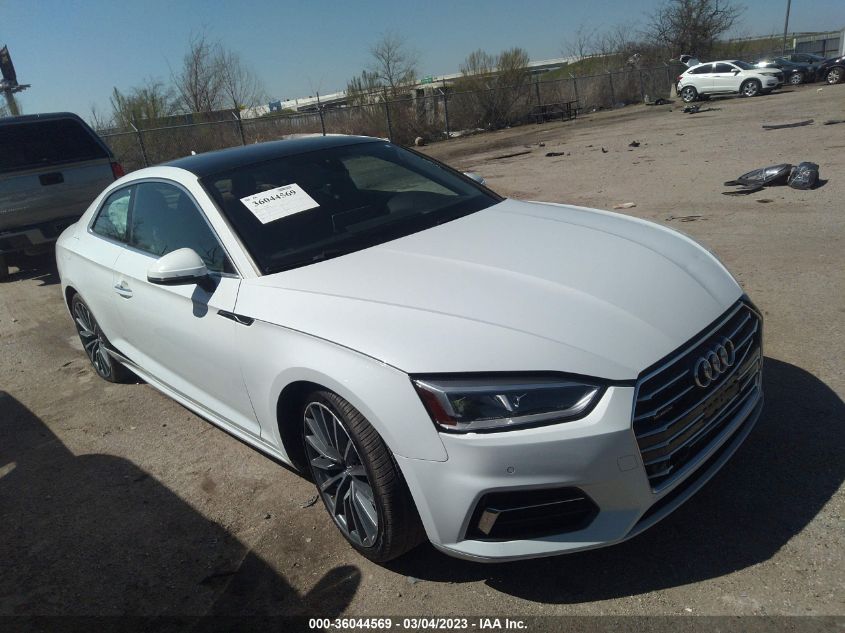 VIN WAUPNAF50JA001294 2018 AUDI A5 no.1