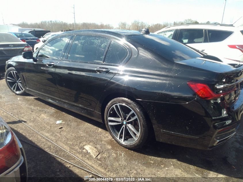2020 BMW 7 SERIES 740I XDRIVE - WBA7T4C07LCD63021