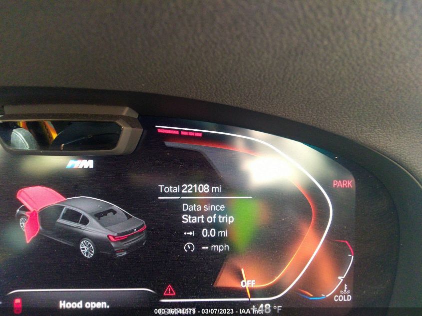 2020 BMW 7 SERIES 740I XDRIVE - WBA7T4C07LCD63021