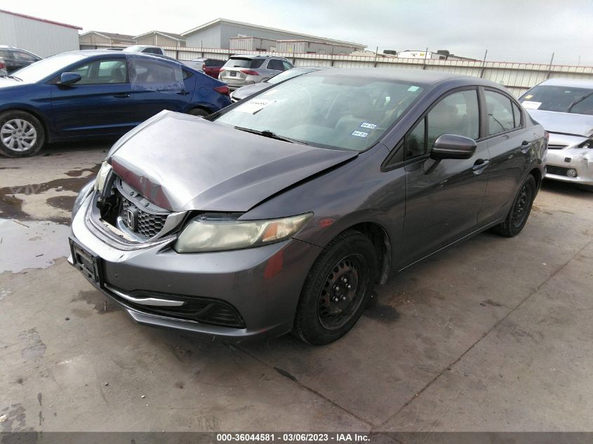 2014 HONDA CIVIC SEDAN LX - 19XFB2F54EE015358