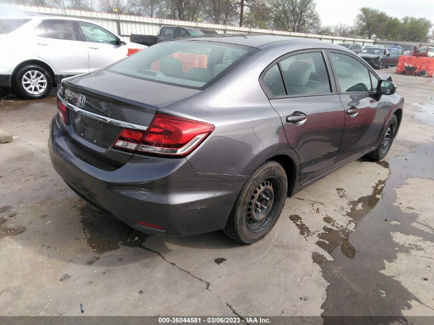 2014 HONDA CIVIC SEDAN LX - 19XFB2F54EE015358