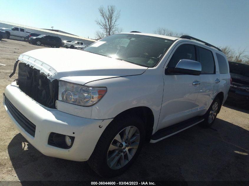 2013 TOYOTA SEQUOIA LIMITED - 5TDKY5G17DS048160