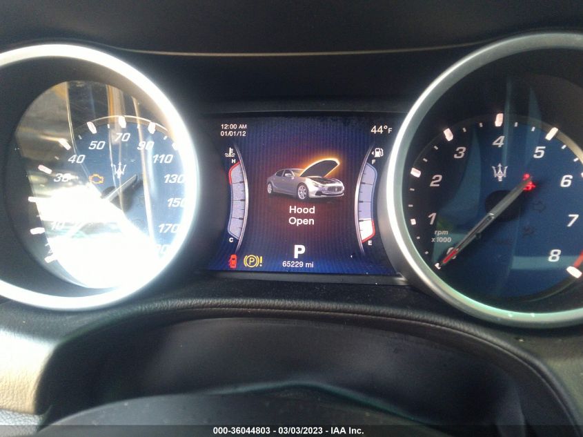 2015 MASERATI GHIBLI S Q4 ZAM57RTA6F1146346