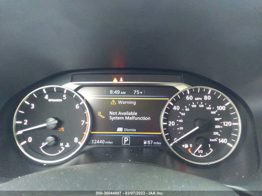 2022 NISSAN ALTIMA 2.5 SR - 1N4BL4CVXNN380690