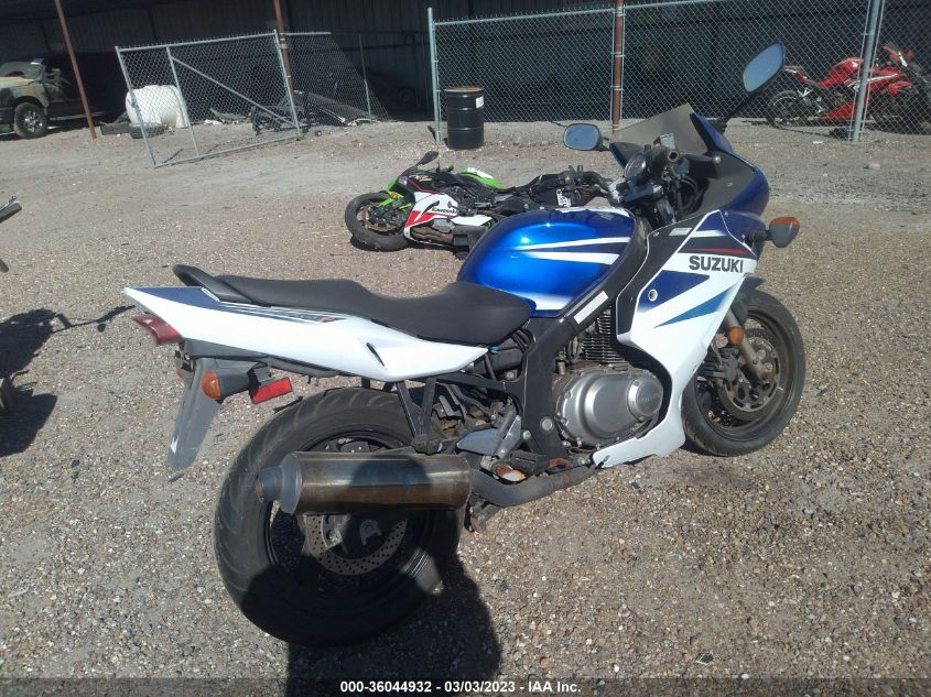 2007 SUZUKI GS500 VTTGM51A172102541