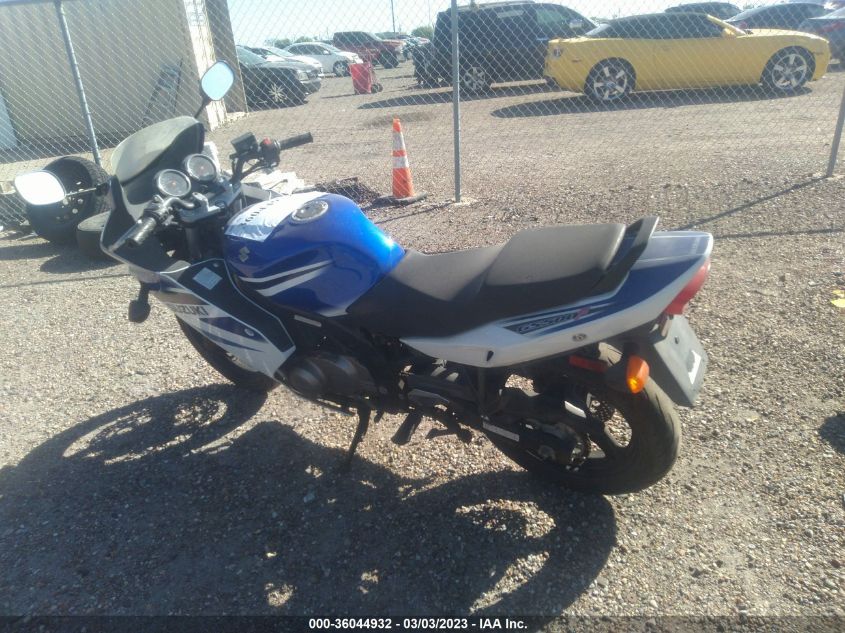 2007 SUZUKI GS500 VTTGM51A172102541