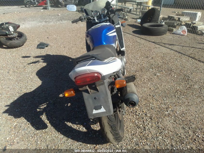 2007 SUZUKI GS500 VTTGM51A172102541