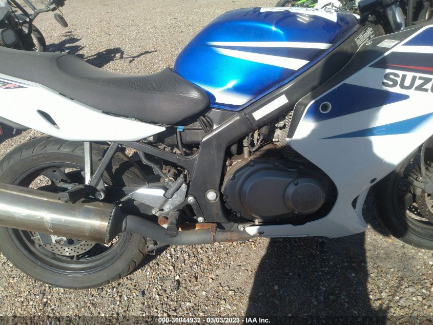 2007 SUZUKI GS500 VTTGM51A172102541